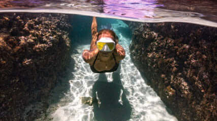 scout scuba diving mask