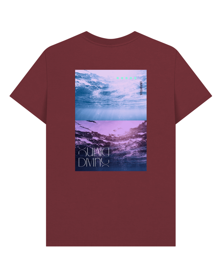 Red Wine Printed T-shirt