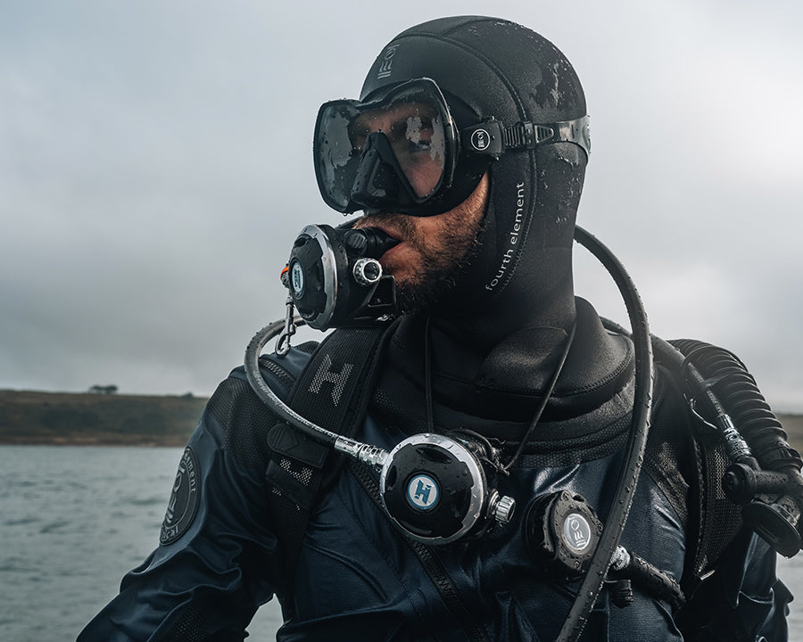 Scubadive mask Seeker in black