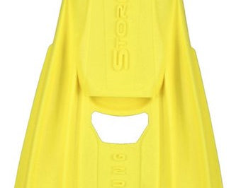 Yellow bearfoot fins from Aqualung. Storm Fins Barefoot