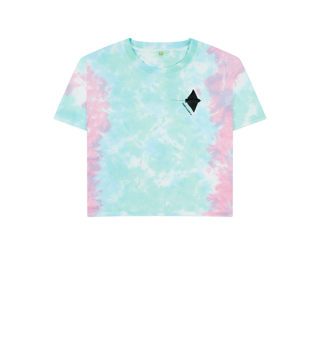 Pastel Tie Dye Printed T-shirt Front