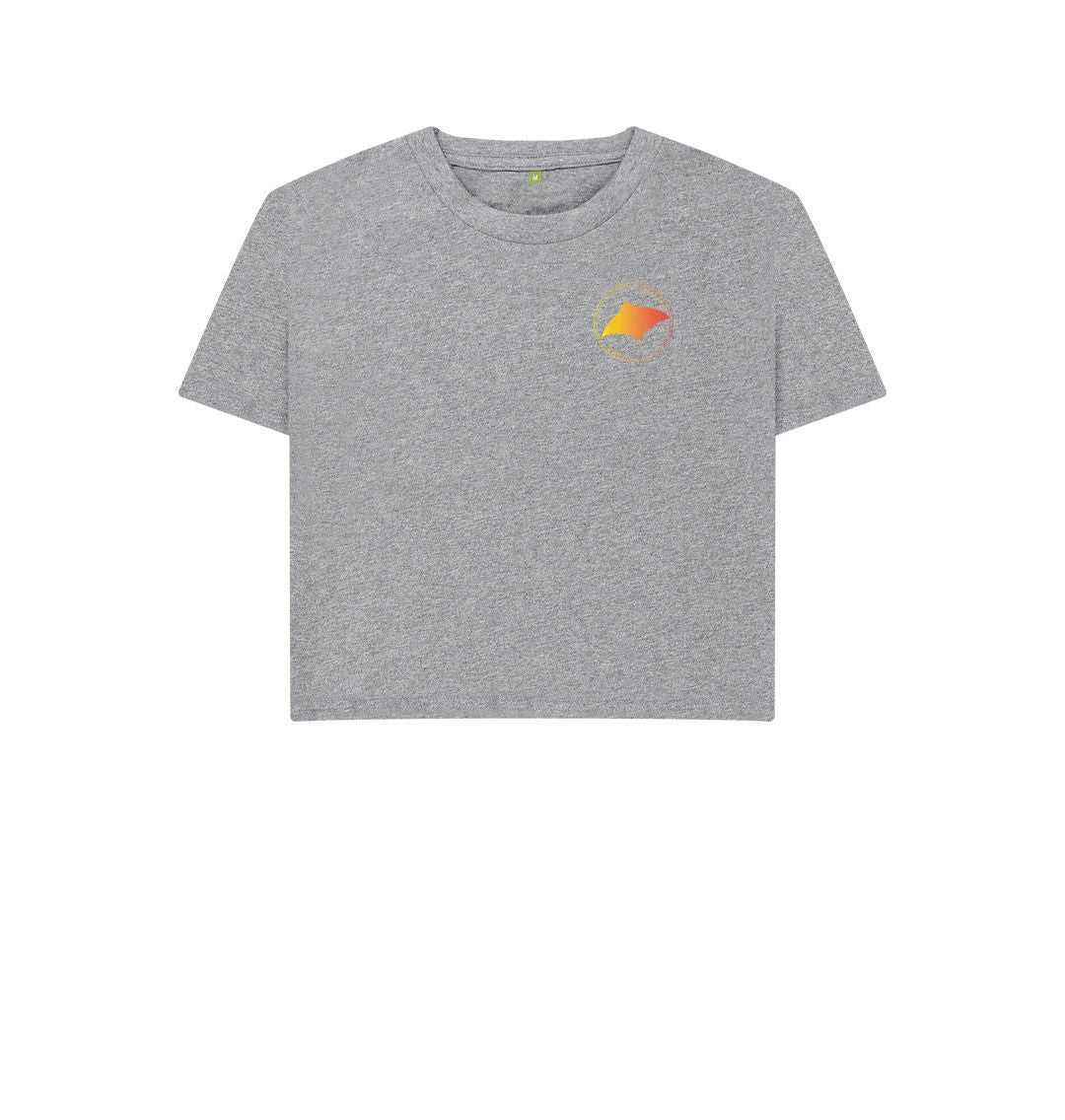 Athletic Grey Freediver DesignedbyJoost Box T-Shirt Women